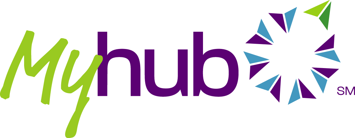 Myhub logo design